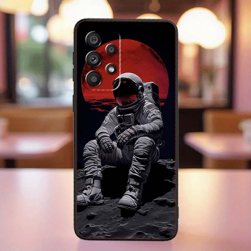 Model Rider Cool For Samsung A41 A35 A34 A33 A32 A25 A24 A23 A21s A06 A05 A04 A03 Note 10 20 Ultra 5G Black Case