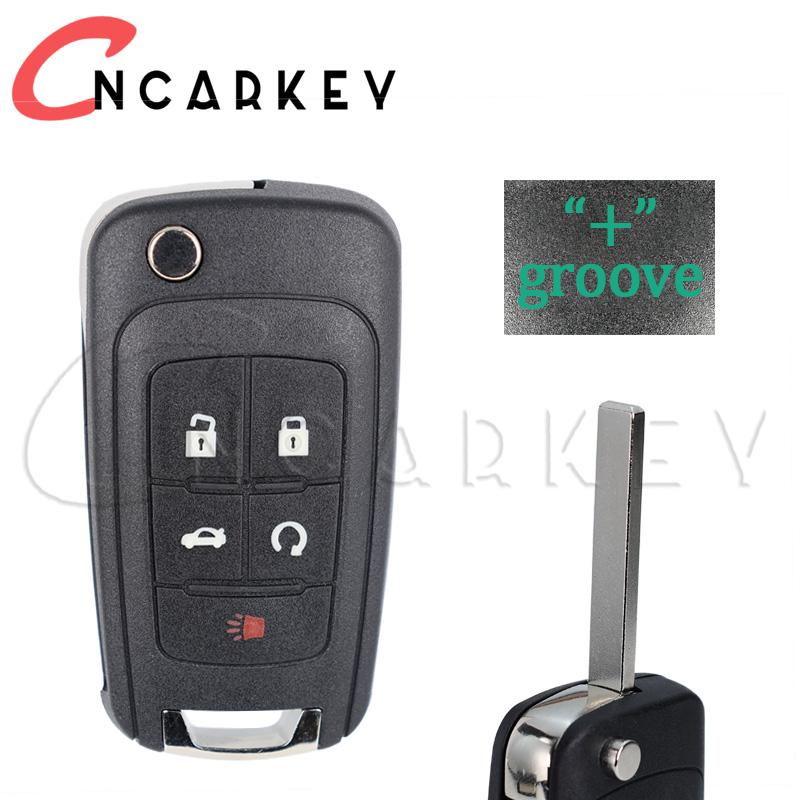 For Buick For Chevrolet Cruze Epica Lova Camaro Impala Aveo Malibu Sail Orlando Trax Spark Remote Key Shell 2345Buttons Key Case