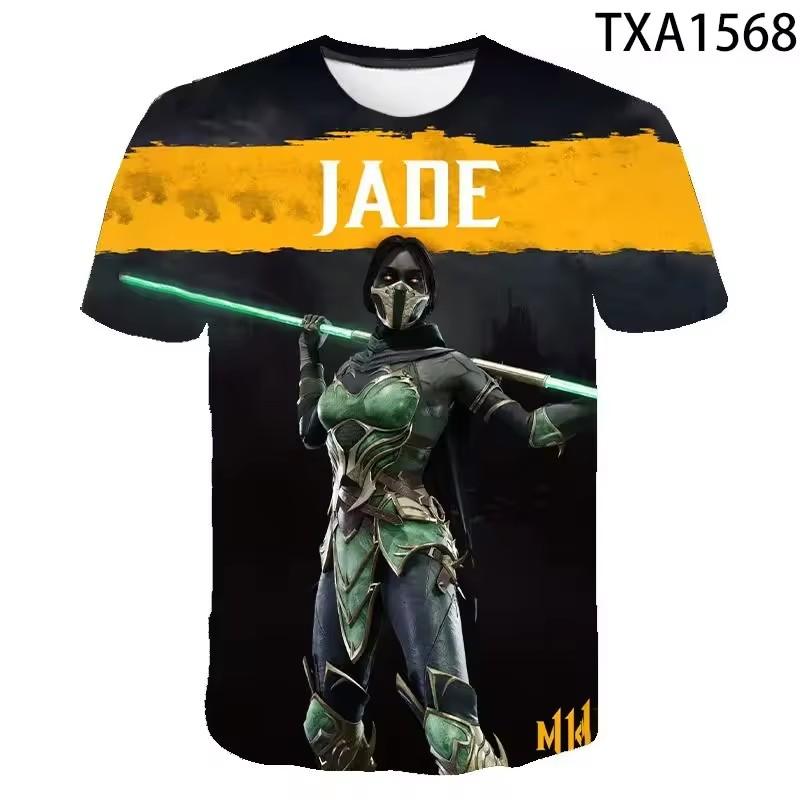 Mortal Kombat 3D T Shirt Men T-Shirt Fighting Game Streetwear Short Sleeve Men Summer Casual Cool Tee Tops