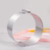 Cake Mold Ring Retractable Stainless Steel Adjustable Round Mousse Cake Ring Milk Bar Mold Cake Chocolate DIY Baking Mould Tool