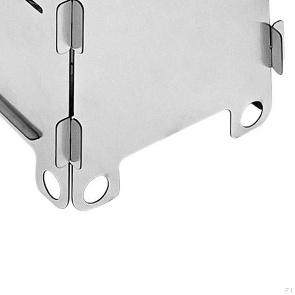 Camping Hiking Camp Lightweight Sturdy Multipurpose Portable Stainless Steel for Picnics Backpacking