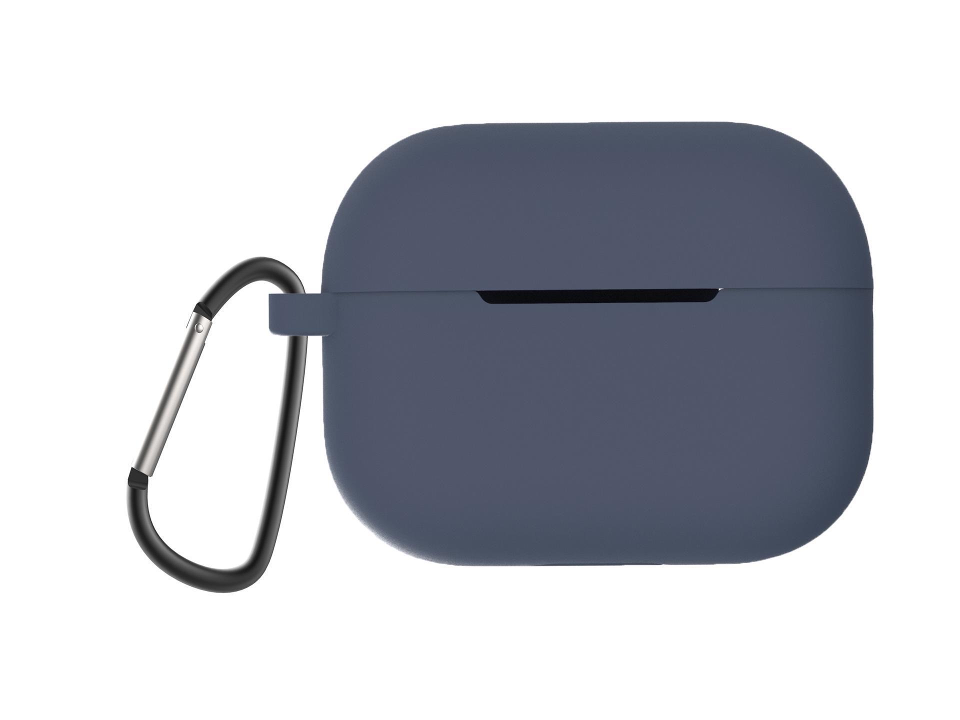 

Силиконовый защитный чехол AirPods Pro 2 для Bluetooth-гарнитуры Apple пятого поколения airpods pro2 полуночно-синий