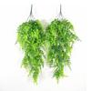1/2/3/4/6Pcs Hanging Artificial Fern Plants UV Resistant Realistic Faux Greenery Indoor Outdoor Garden Yard Plastic Plants Fake Fern Leaves Decoration