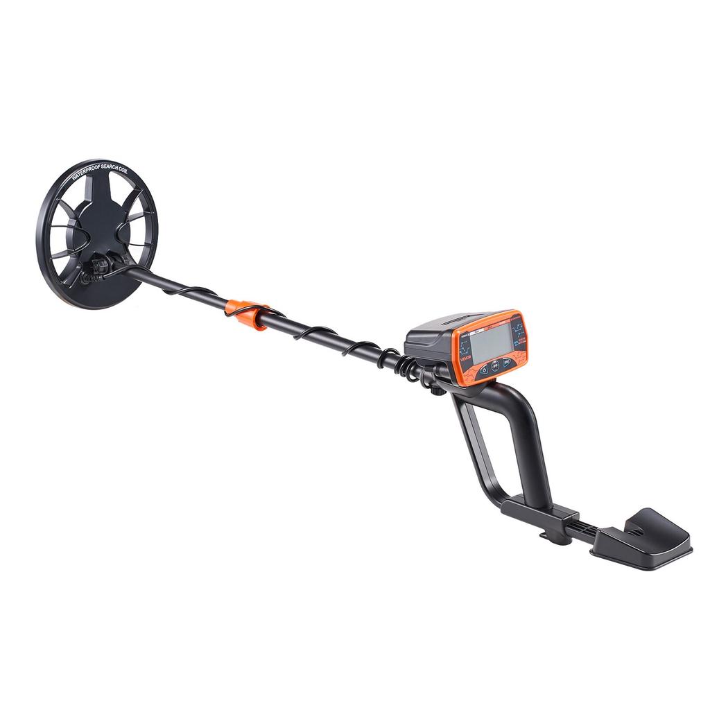 VEVOR Detector de Metales para Adultos, 203,2 mm, Detector de Oro Profesional de Alta Precisión, Bobina de Búsqueda Impermeable IP68 con Pantalla, Auriculares, 3 Modos