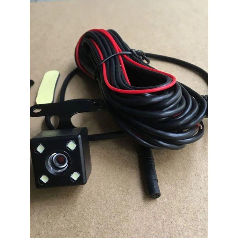 Car Dashcam Rear Camera Extension Cable, Long Cable, 4-Core 5-Pin Reversing Video Connection Cable
