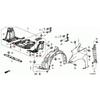 Honda 90114-SE0-000 Fender Liner Wheel House Liner Screw Bumper Screw Bolt Accord Civic CR-V