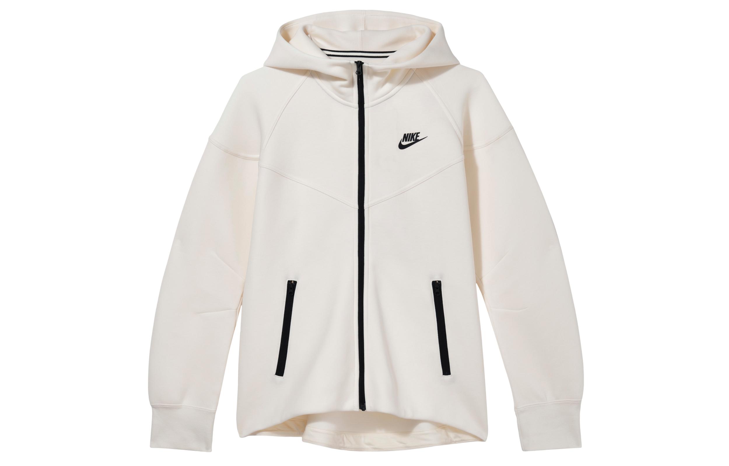 Nike Logo-print Zip-fastening Hoodie FB8339-110 L