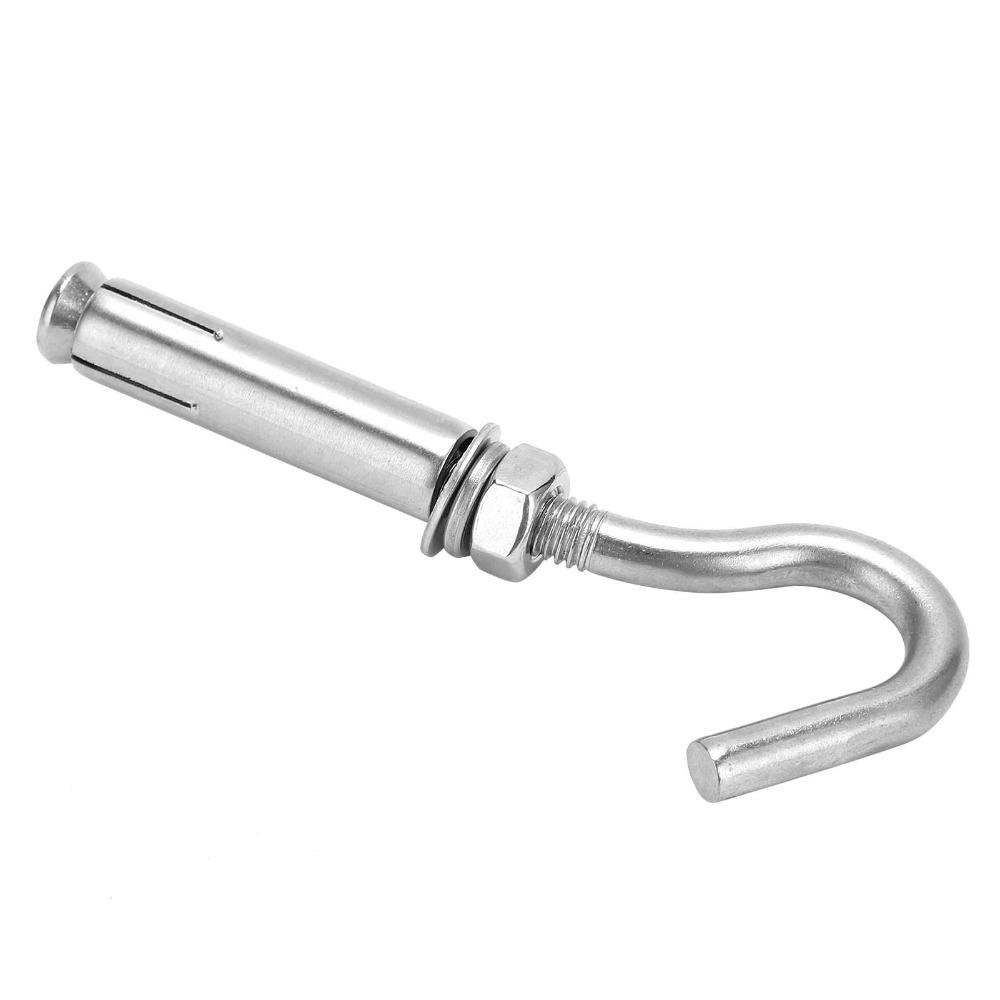 10pcs Open Cup Hook Expansion Hooks Anchor Bolts Expansion Bolts Durable Heavy Duty Bolts For Brick