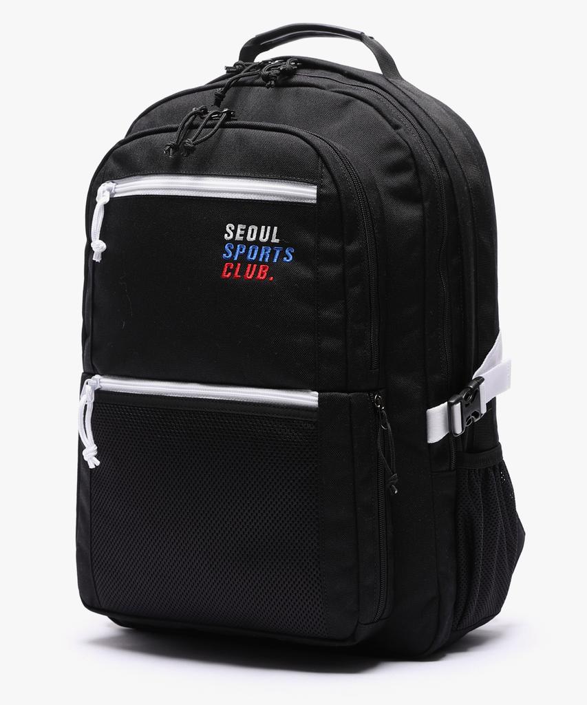 Peace Maker Ssc Square Backpack (Black White)