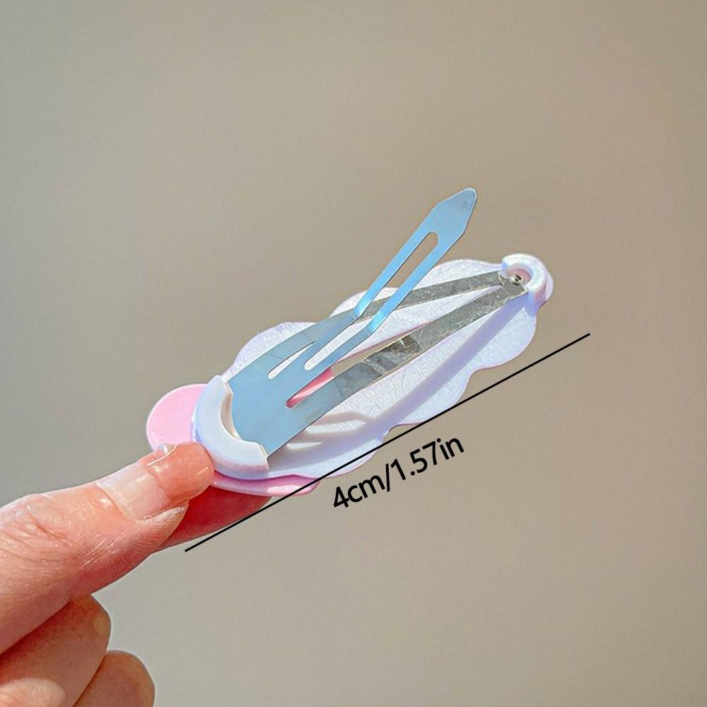 14Pcs/Set Fashion Cute Hair Clip Rabbit Bows Barrettes Lovely Heart Shaped Side Clip for Children