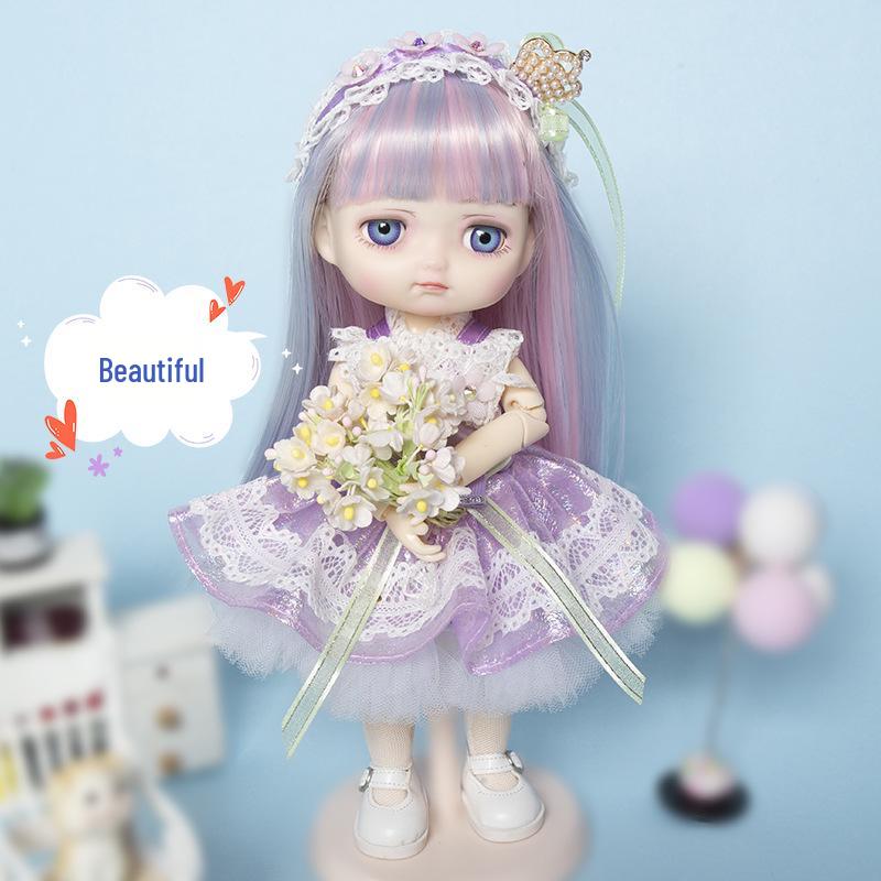 6-Minute Princess Doll Toy Set for Kids