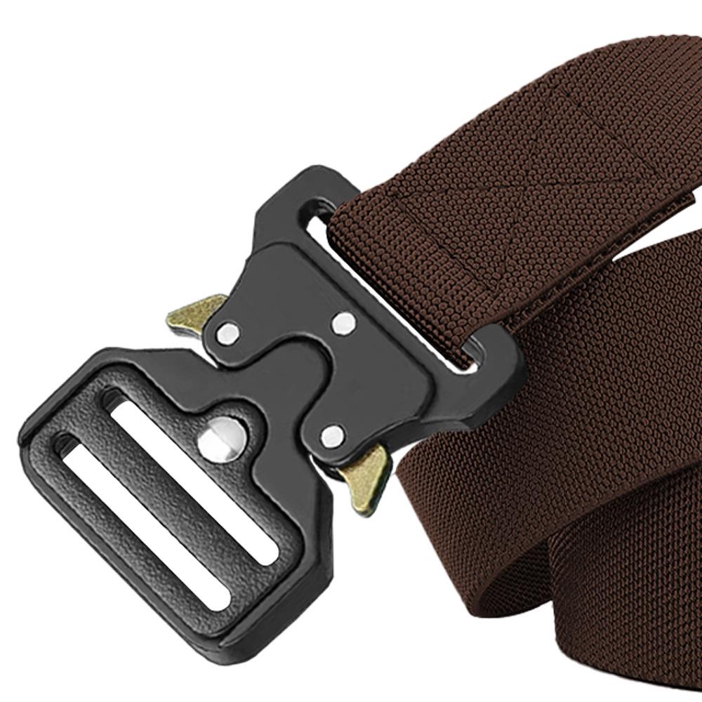 Men's Tactical Canvas Belt: Durable, Versatile, Casual, for All Ages