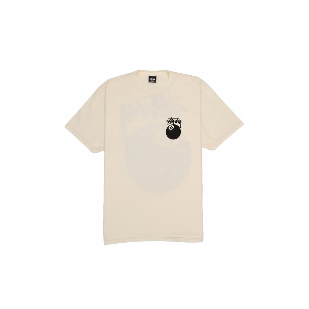 T-shirt Stüssy 8 Ball Pigment Dyed Natural