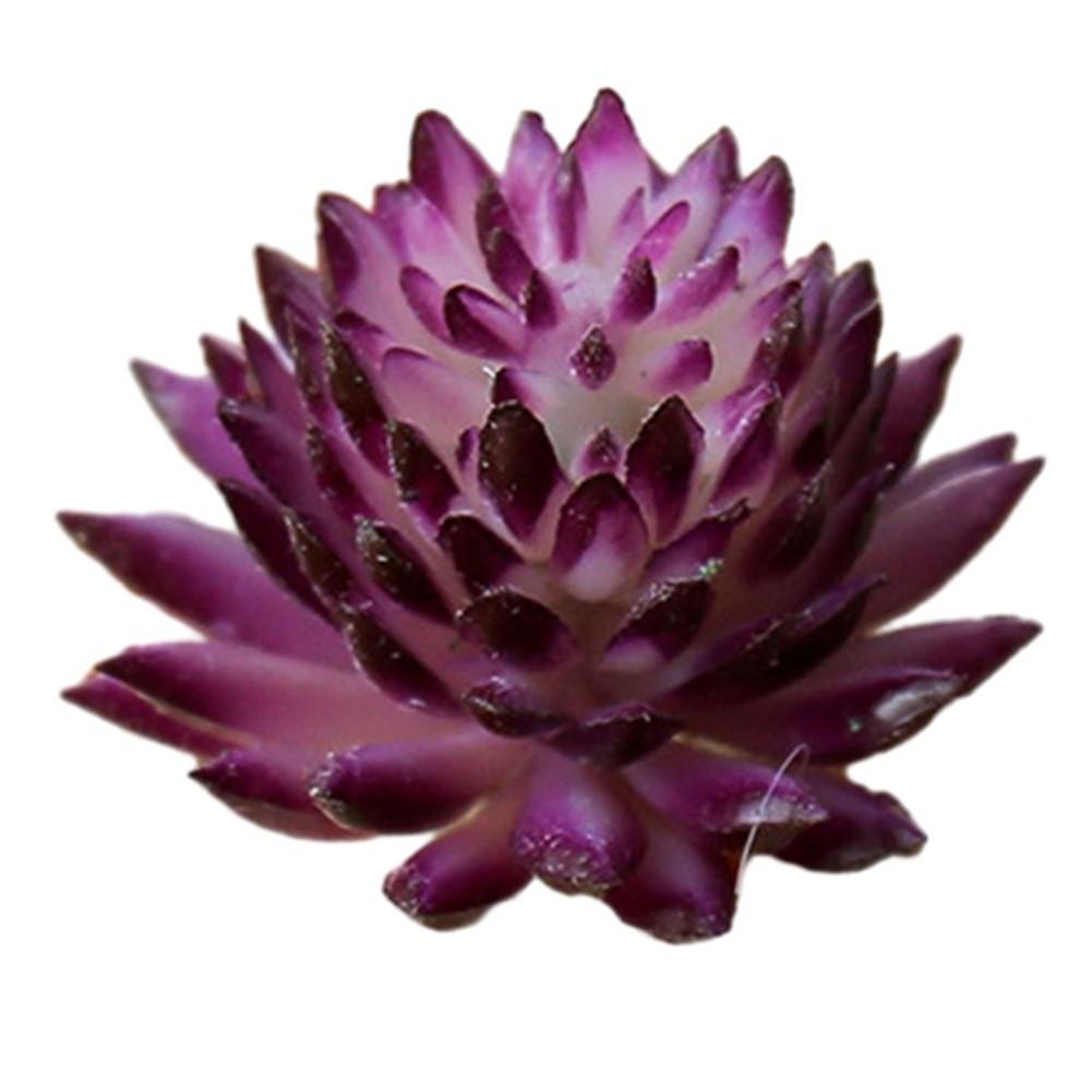 

Искусственный Суккулент Искусственный Декор Мини Реалистичный фиолетовый