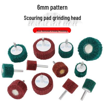 Nylon Scouring Pad Grinding and Polishing Wheel for Metal Rust Removal and Stainless Steel Finishing