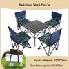 Utomhus hopfällbart bord och stolsset