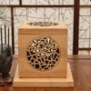 Bamboo Incense Burner Anti-Scald Mosquito Incense Rack Sage Incense Box  Office
