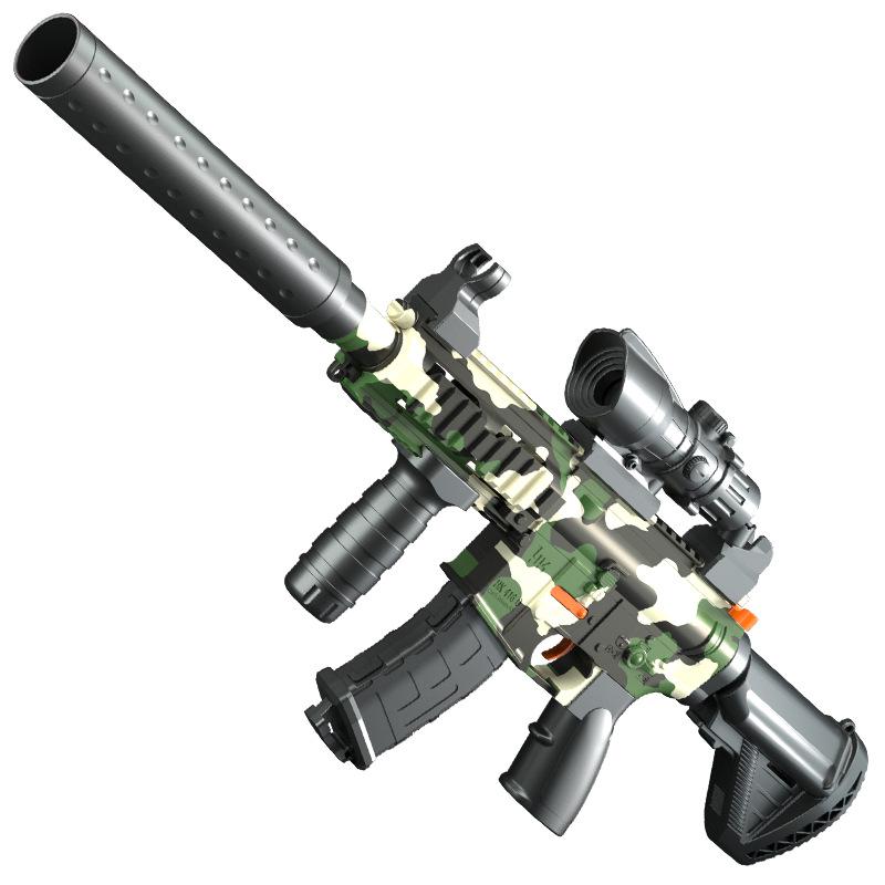 M416 Bolt-Action Soft Bullet Toy Gun - Single-Shot Simulation Rifle for Children's Play