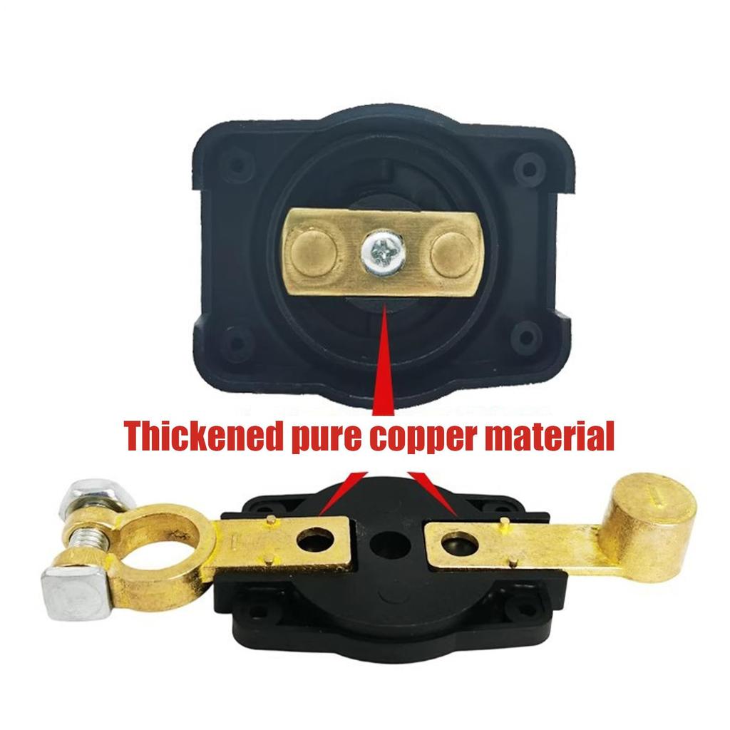 Cut-off - Disconnect Switch, 24V Power Isolator | Heavy Duty Stop,