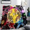1 Pezzo Coperta in Flanella con Stampa Cartone Animato, Alta Qualità Confortevole per Tutte le Stagioni, Decorazione per la Casa, Calore e Comfort, Perfetta per Regalo di Natale Compleanno
