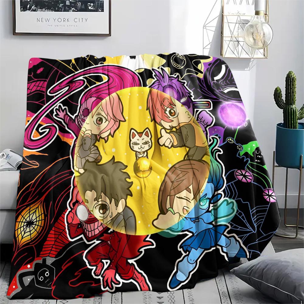1 Pezzo Coperta in Flanella con Stampa Cartone Animato, Alta Qualità Confortevole per Tutte le Stagioni, Decorazione per la Casa, Calore e Comfort, Perfetta per Regalo di Natale Compleanno