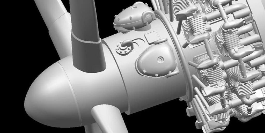 Great Wall Hobby 1/48 WWII US Army Air Corps P-61A Black Widow Glass Nose Plastic Model Kit L4806