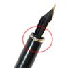 Montblanc Fountain Pen Meisterstück Classic White Star Black Gold 14K Mens Used