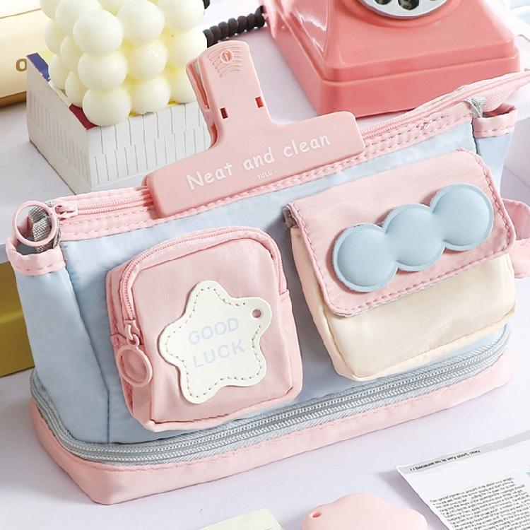 Pencil Case Desktop Accessory Reused Stationeries Storage Pouches Pen Box Pencil Case Organizers Pencil Holders Sleeve