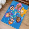 1pc Bubble Guppies Print Area Rug - Soft,Washable Non-Slip Indoor Mat for Office Chairs,Living Room,Home Office Decorative Rug