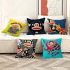 Logo P-Pauls F-Frank Pillowcase Toon Gift Cushion Cover Bedroom Home Sofa Chair Seat Decor Pillow Case