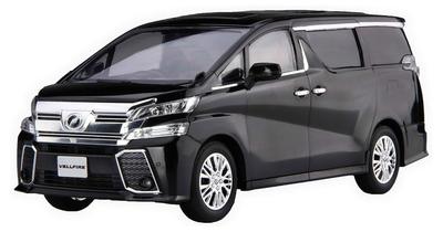 Auto NEXT Serie Vellfire ZA G EDITION Plastikmodellbausatz 1/24 Nr.1 (Schwarz)