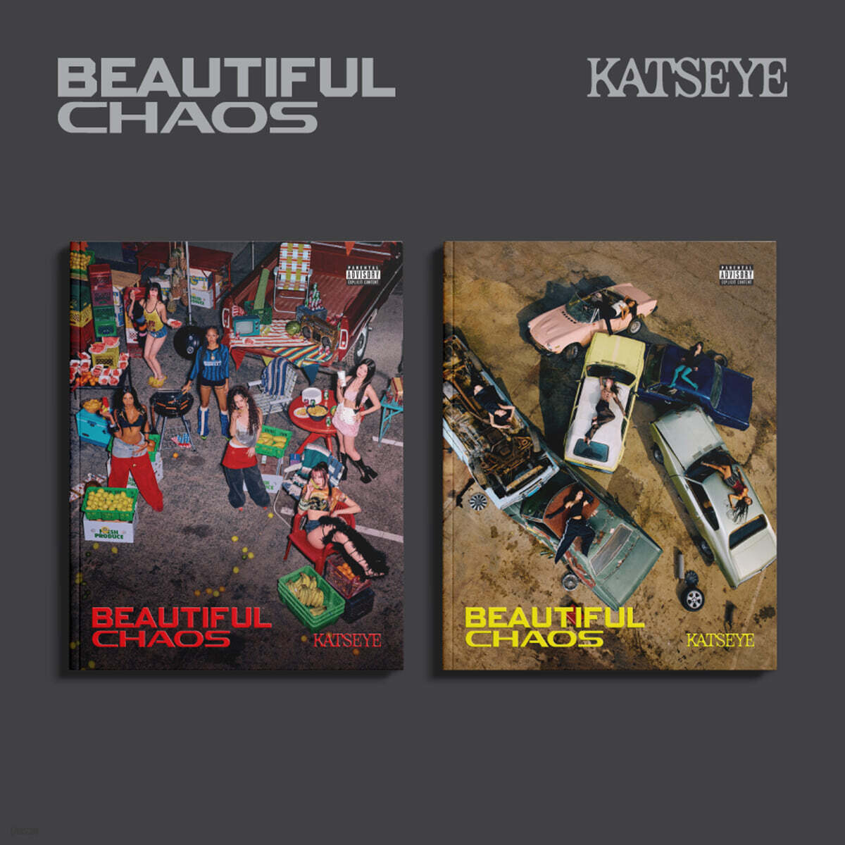 KATSEYE - BEAUTIFUL CHAOS [2 Types SET]