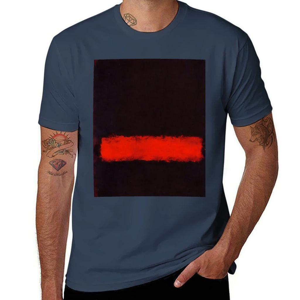 T-shirt Mark Rothko T-shirt Unisex T-shirt di Alta Qualità Marca di Lusso T-shirt Unisex T-shirt Liscia