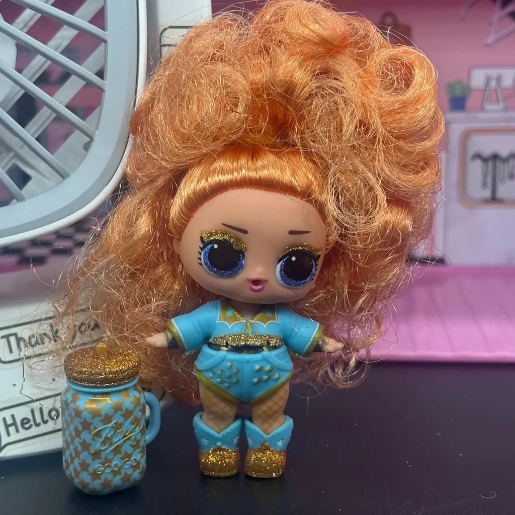 8CM LOL Doll Collectible Girl DIY Toy Doll Set Includes Doll Clothes, Shoes and Accessories Children's Birthday Gift