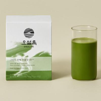 Koreanischer traditioneller Tee, Osulloc Green Tea Latte Double Shot (Pulver)