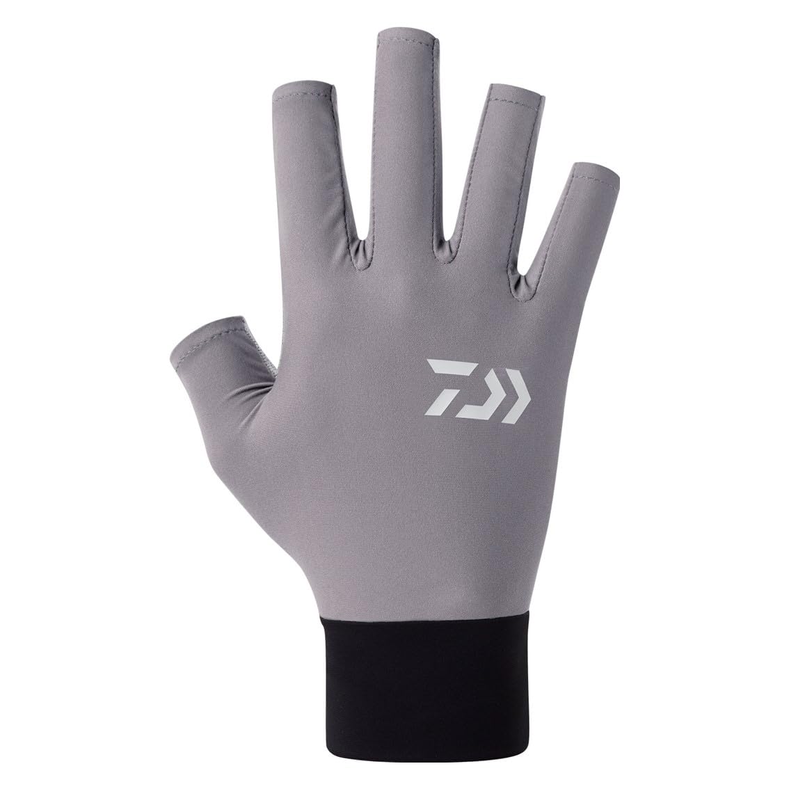 ICEDRY UV Care Size M [Daiwa] Gloves, 5-Finger Cut, DG-6826, Gray, серый