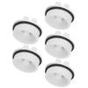 5PCS 1.5in Threaded Pool Spa Return Line Winterizing Plug Filter Drain Plug with ORing