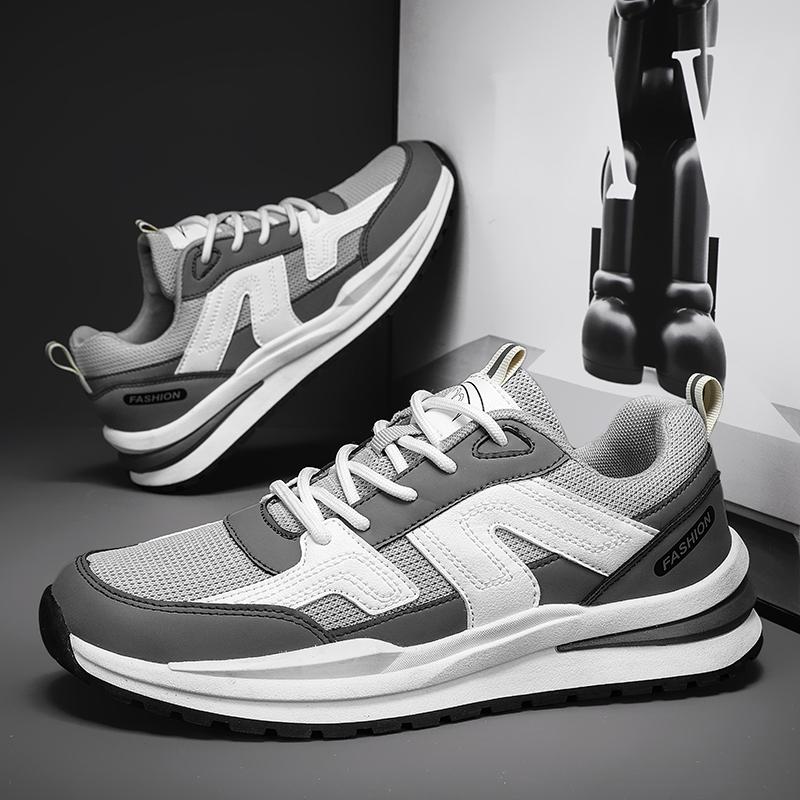 Men's New Fashion Four Seasons Comfortable Shoes Students Trending Sports Breathable Casual Running Sneakers Big Size