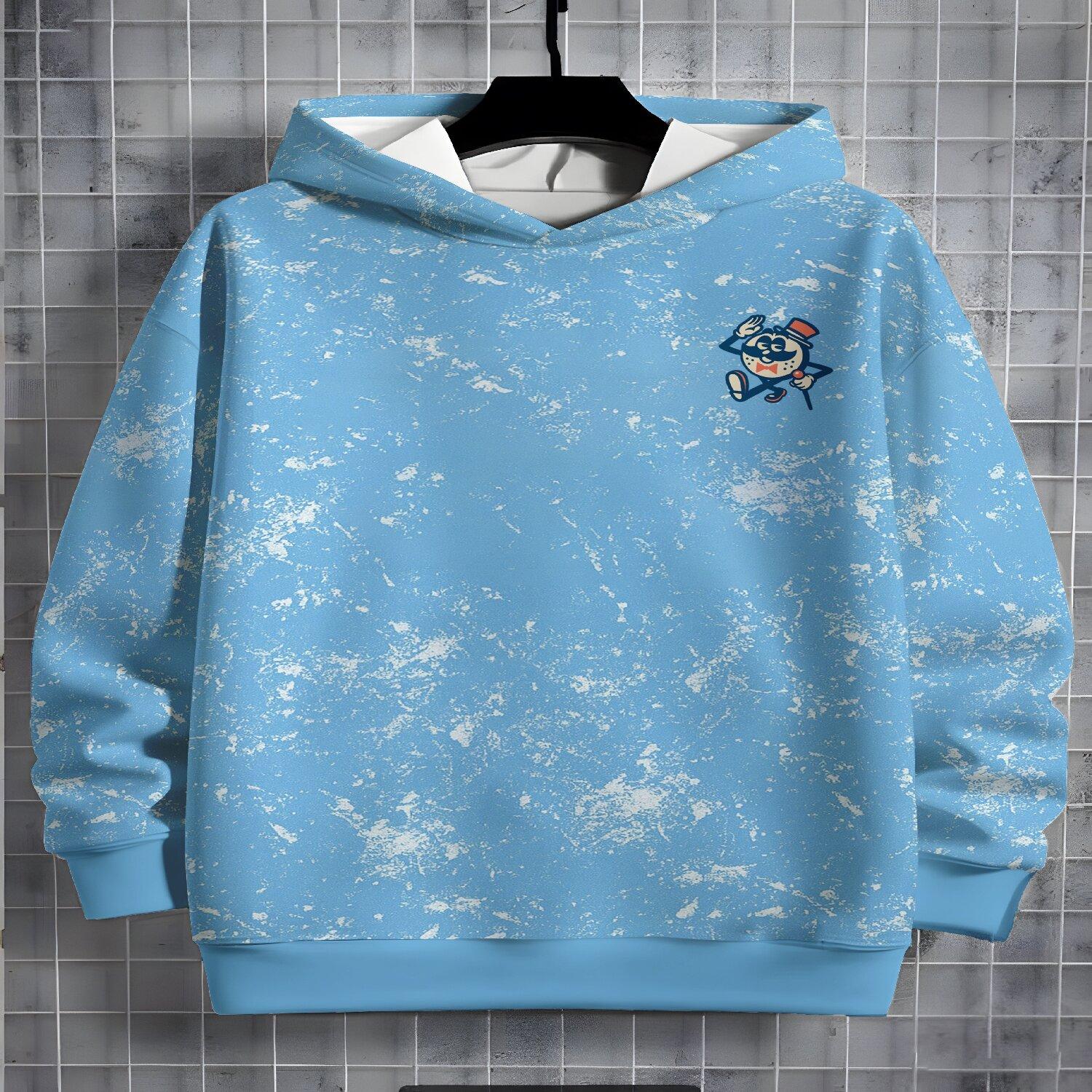 

2026 Детские толстовки с 3D-принтом Новые мужские и женские толстовки Повседневные нейтральные толстовки Детская верхняя одежда 13-14Y