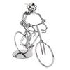 Metal Construction Metal Bicycle Model Art Sculpture Home Decor Ornaments  For Bedroom Decor