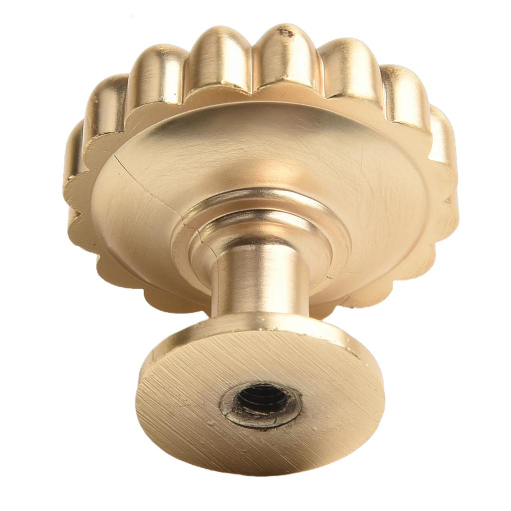 1 Stück Schrankgriffe Schubladenknöpfe Schranktürgriff Zinklegierungsknöpfe Küchenschrank Kreisförmiger Griff Möbelbeschläge