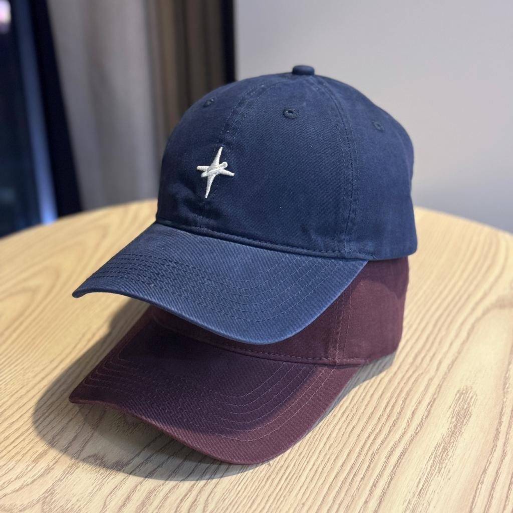 New high-quality soft-top brushed baseball cap for women, spring and summer trendy sun protection cap, solid color cap for men