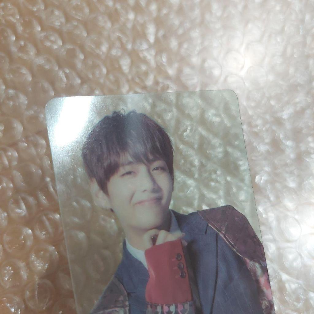 [USED] BTS 2017 WINGS TOUR Seoul Concert Venue Exclusive Trading Card V-TE Official