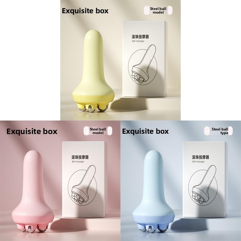 New Handheld Massage Ball With Roller Balls Manual 360-degree Roller For Muscle Back Neck Shoulder Leg Muscle Relax Massage Tool