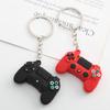 Video Game Handle Keyring for Men Mini Joystick Model Keychain For Men Women Simulation Control Handle Key Ring