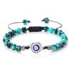 Handmade Ethnic-Style Demon Eye Beaded Bracelet