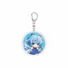 55MM Anime Touhou Project Keychain Saigyouji Yuyuko/Kirisame Marisa  Key Chain Acrylic Model Plate Christmas Gifts