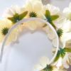 Floral Headband For Women Girls Artificial Bohemian Flower Crown Fashion Hair Accessory For Wedding Festival Party