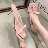 Fashion 2024 New Summer Slippers Women Shoes Fashion Sexy Thin Heels Flip Flops Woman Shoes High Heels Sexy Ladies Slipper