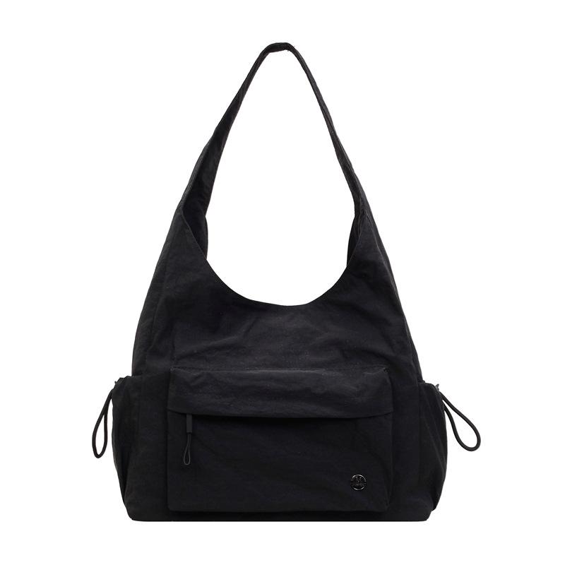 Women's Bag Large Capacity Tote Bag Solid Color Handbag Underarm Bag